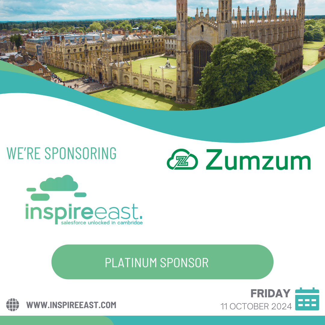 Zumzum Proudly Supports InspireEast 2024: Empowering the Salesforce Community with Expertise in Accounting and Innovation